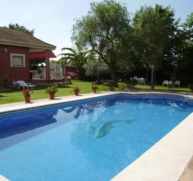 Impermeabilizaciones y Reformas Rivas Conde piscina en jardín